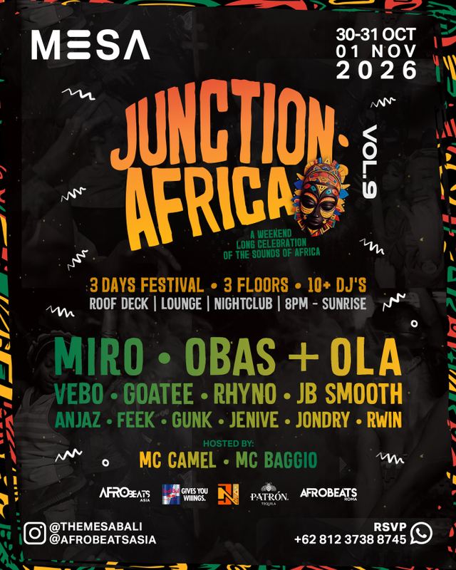 Junction: Africa Vol.9, Fri, Oct 30 – Sun, Nov 1, MESA