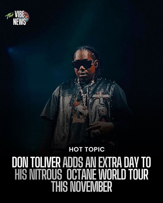 DON TOLIVER - NITROUS OCTANE WORLD TOUR LEG 2, Mon, Nov 23, The O2