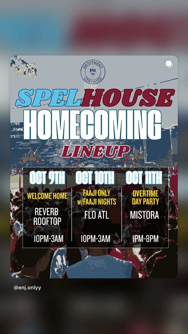 Welcome Home, Fri, Oct 9, Reverb Rooftop