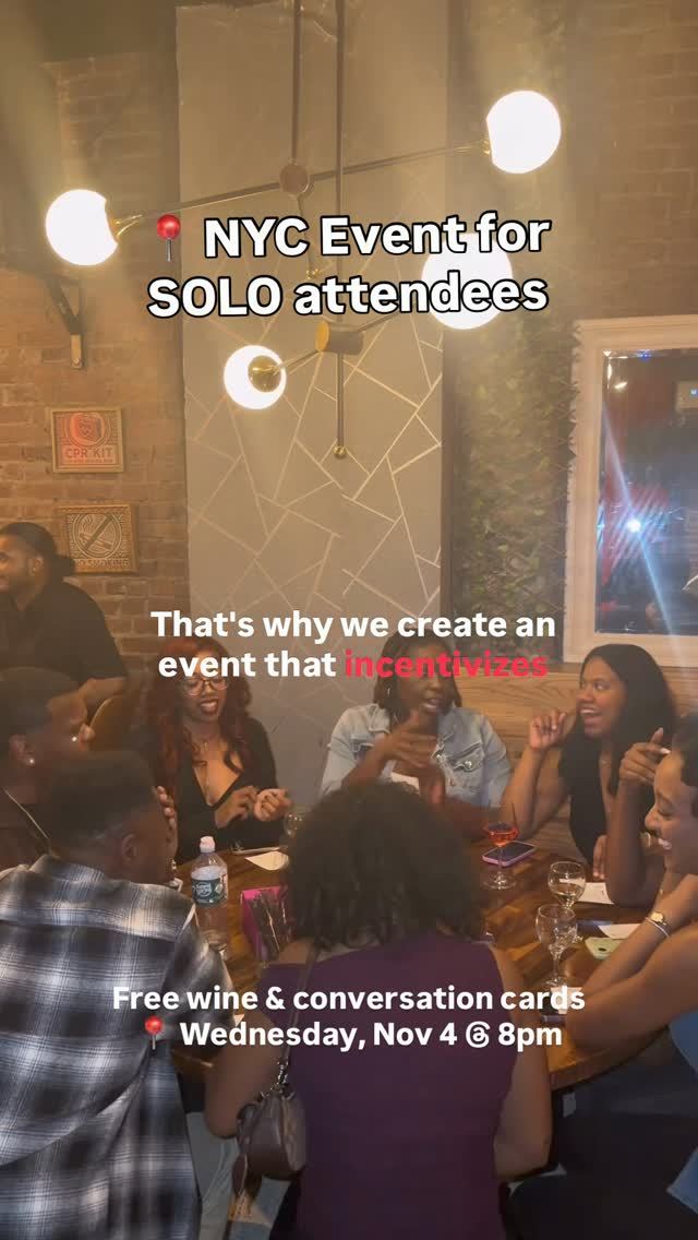 NYC Event for SOLO attendees