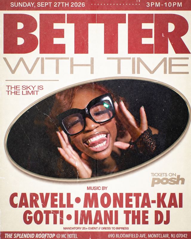 Better with Time, Sun, Sep 27, The Splendid Rooftop @ MC Hotel
