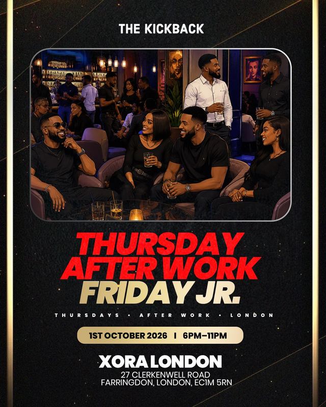 The Kickback: Thursday After Work, Thu, Oct 1, Xora London, Farringdon