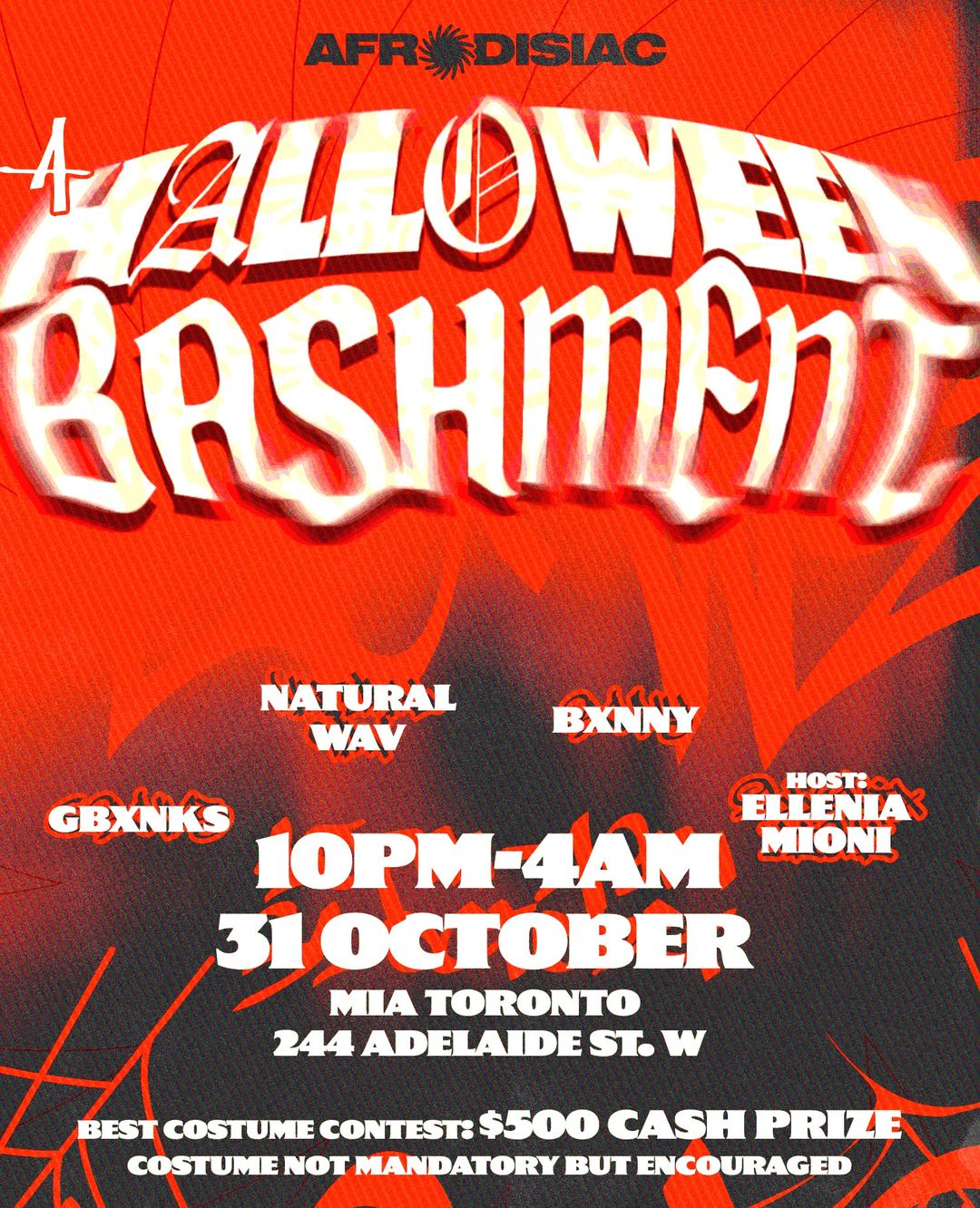 A Halloween Bashment — flyer 4