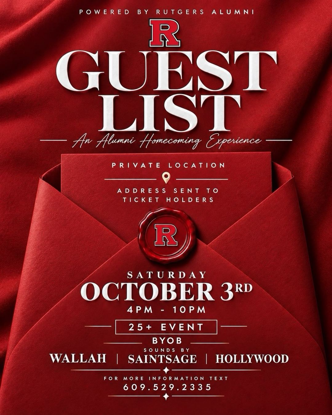 Guest List - an Alumni Homecoming Experience