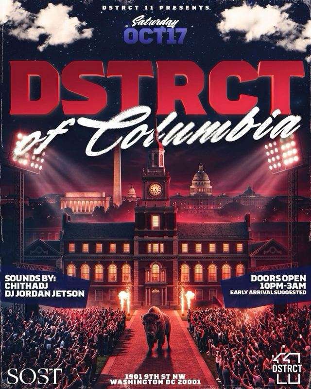 Dstrct of Columbia, Sat, Oct 17, Sost, Shaw