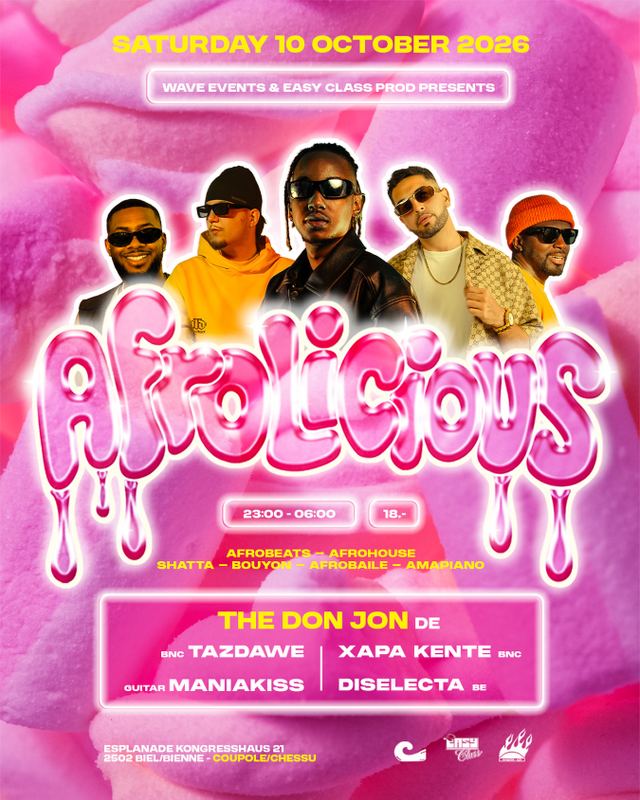 Afrolicious, Sat, Oct 10 – Sun, Oct 11, Esplanade Kongresshaus 21