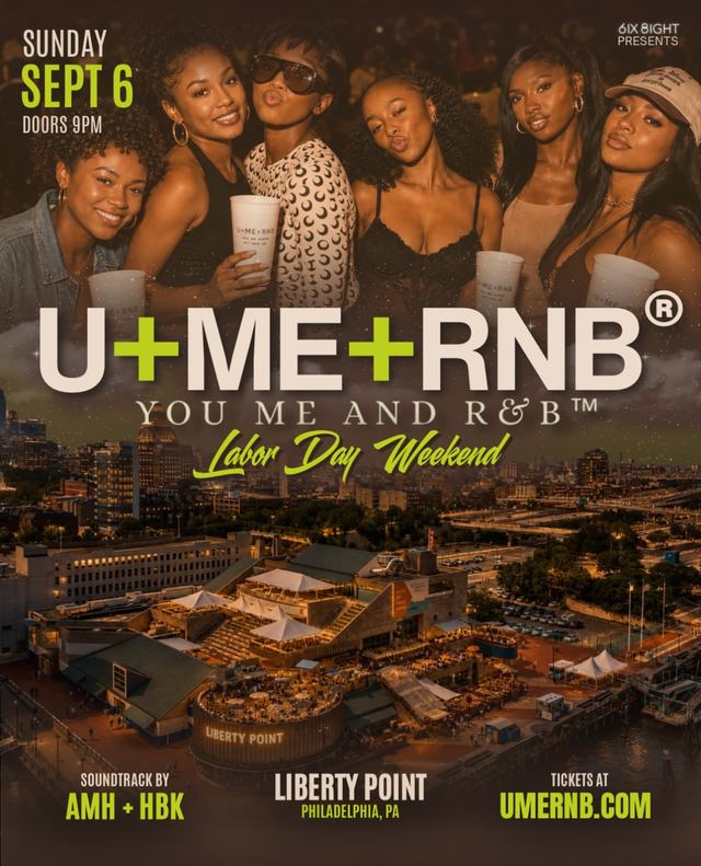 U+Me+RNB, Sun, Sep 6, Liberty Point, Center City