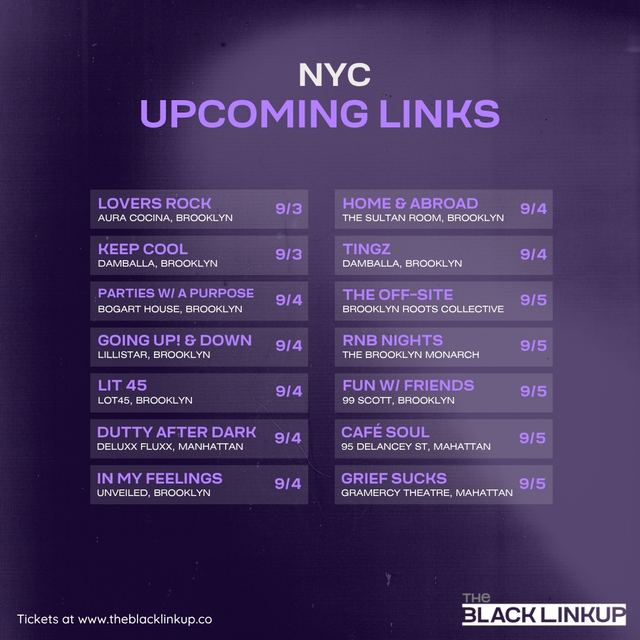 The Whine Up, Sun, Sep 6, Brooklyn Roots, Bushwick