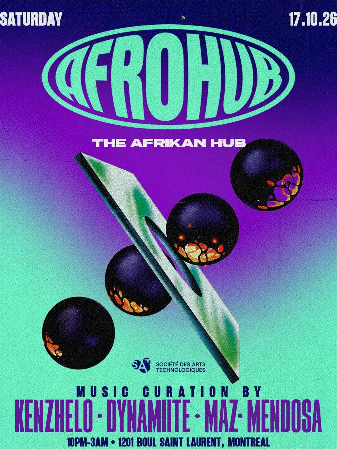 AFROHUB @ THE SATOSPHÈRE