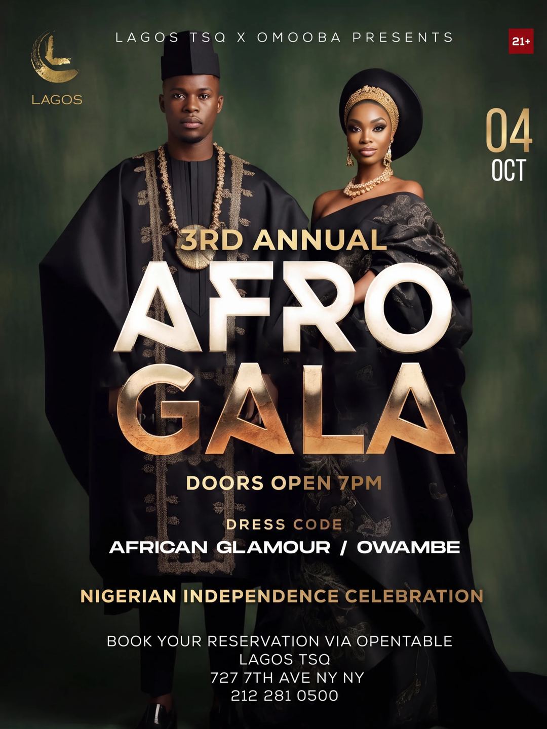 3rd Annual Afro Gala