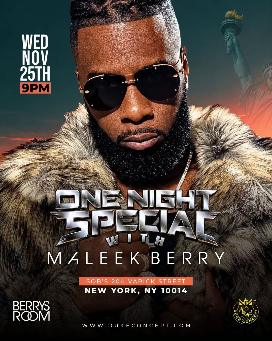 One Night Special with Maleek Berry