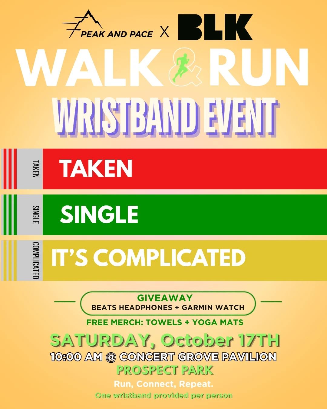 Wristband Walk/Run with BLK