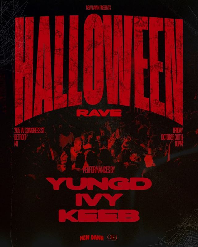 HALLOWEEN RAVE, Fri, Oct 30, Ora Detroit