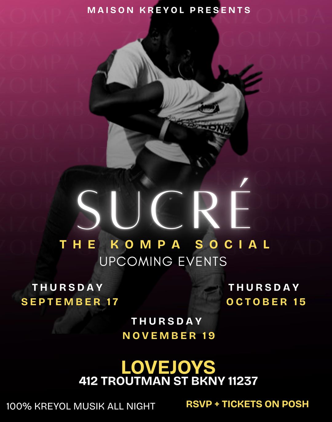SUCRÉ THE KOMPA SOCIAL