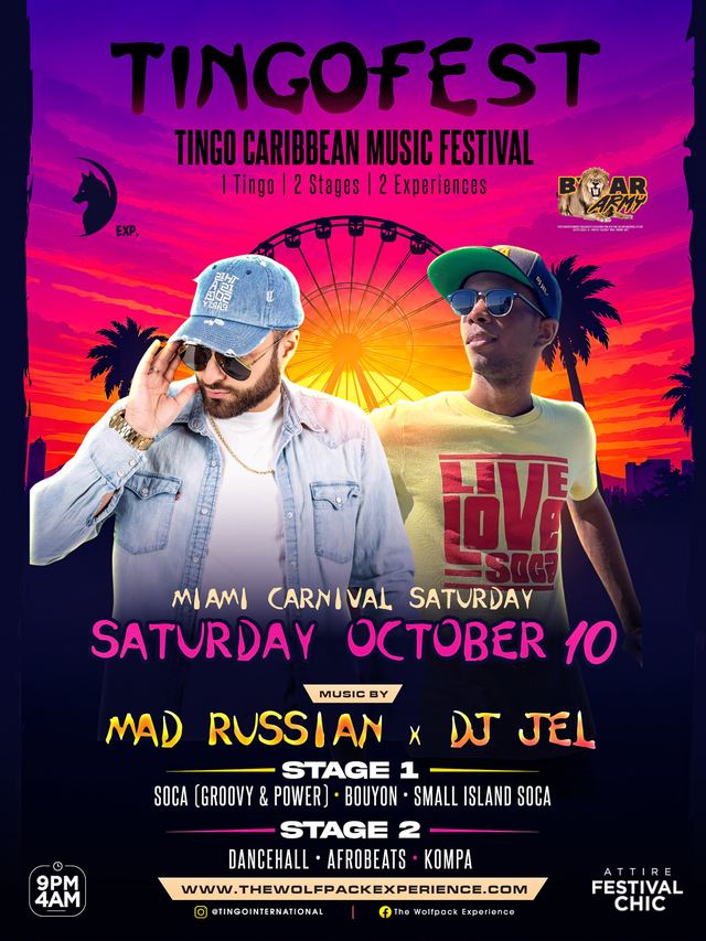Tingo Fest, Sat, Oct 10, Blue Fury Sports Complex
