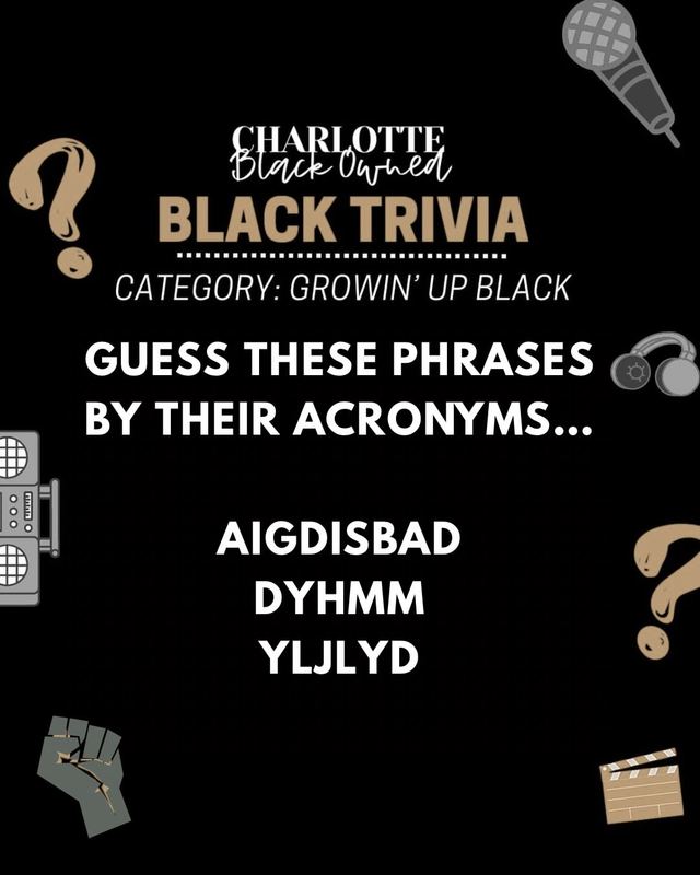 Black Trivia Night, Fri, Aug 21, Event Masterz, South End