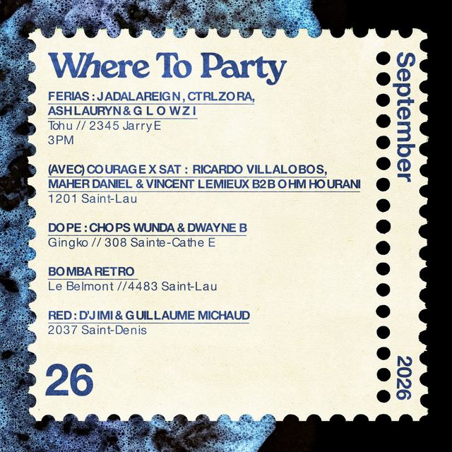 DOPE, Sat, Sep 26, Gingko