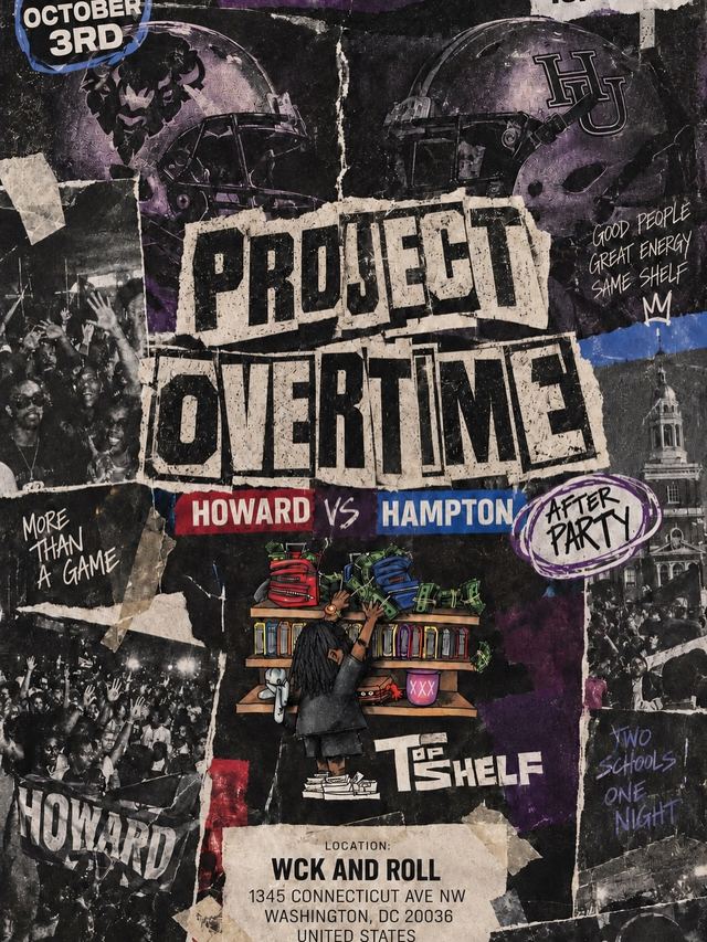 PROJECT OVERTIME AFTER PARTY, Sat, Oct 3, WCK & ROLL