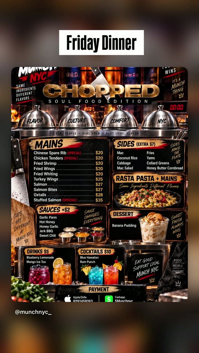 Chopped Soul Food Edition, Fri, Sep 18