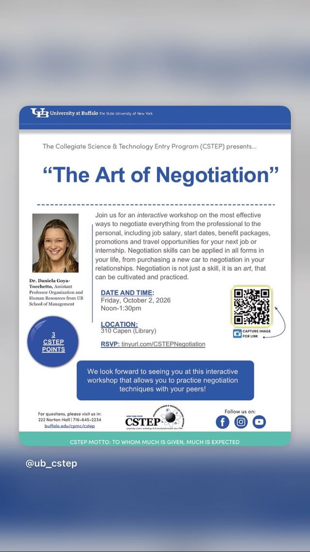 The Art of Negotiation, Fri, Oct 2, Capen (Library)