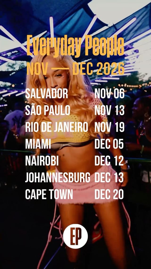 Everyday People (Rio de Janeiro), Thu, Nov 19, Arena Samol