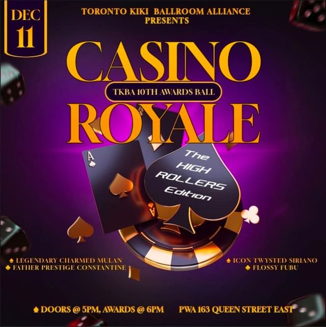 Tkba 10th Awards Ball: Casino Royale - the High Rollers Edition, Fri, Dec 11, PWA