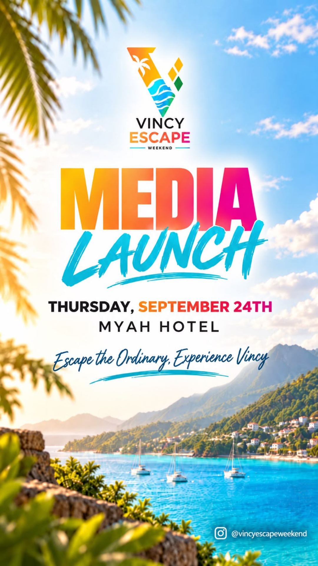 Vincy Escape Weekend Media Launch