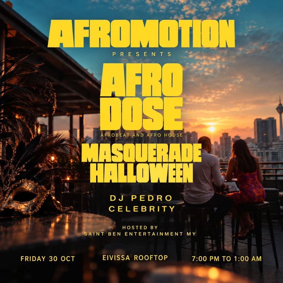 Afro Dose Masquerade Halloween