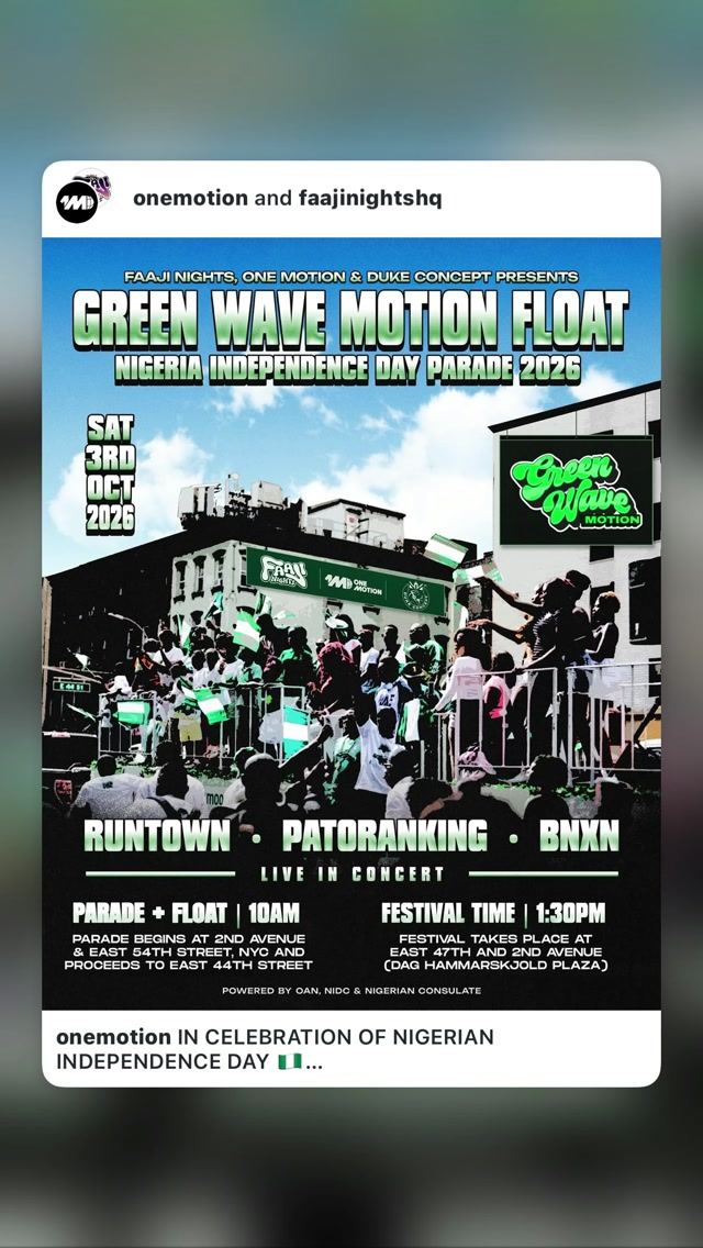 Nigerian Independence Day Festival — flyer 8
