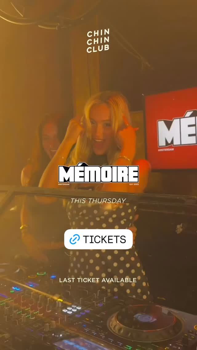 Mémoire, Thu, Sep 3, Chin Chin Club