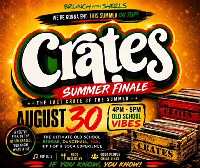 CRATES - The Summer Finale, Sun, Aug 30, The Yard - Pacific BK, Brooklyn