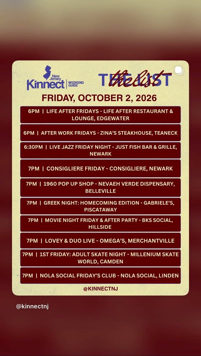 Consigliere Friday — flyer 2