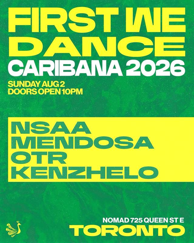 First We Dance Caribana 2026, Sun, Aug 2, Nomad, Old Toronto