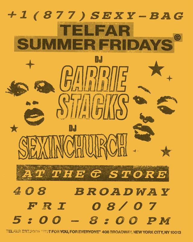 Telfar Summer Fridays, Fri, Aug 7, The Store, SoHo