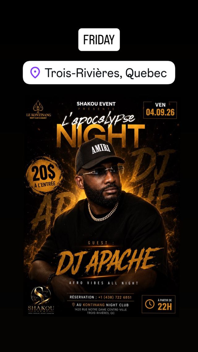 Apocalypse Night, Fri, Sep 4, Kontinang Night Club