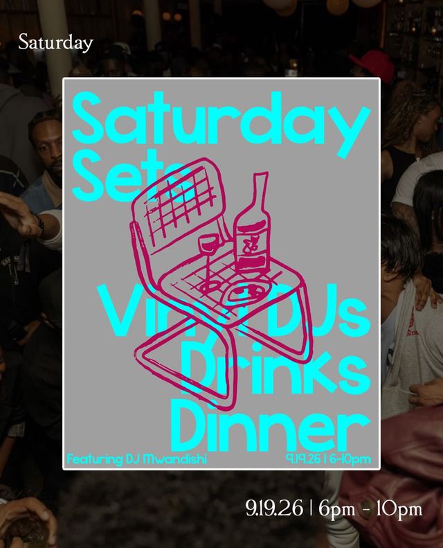 Saturday Sets, Sat, Sep 19, Damballa, Bushwick