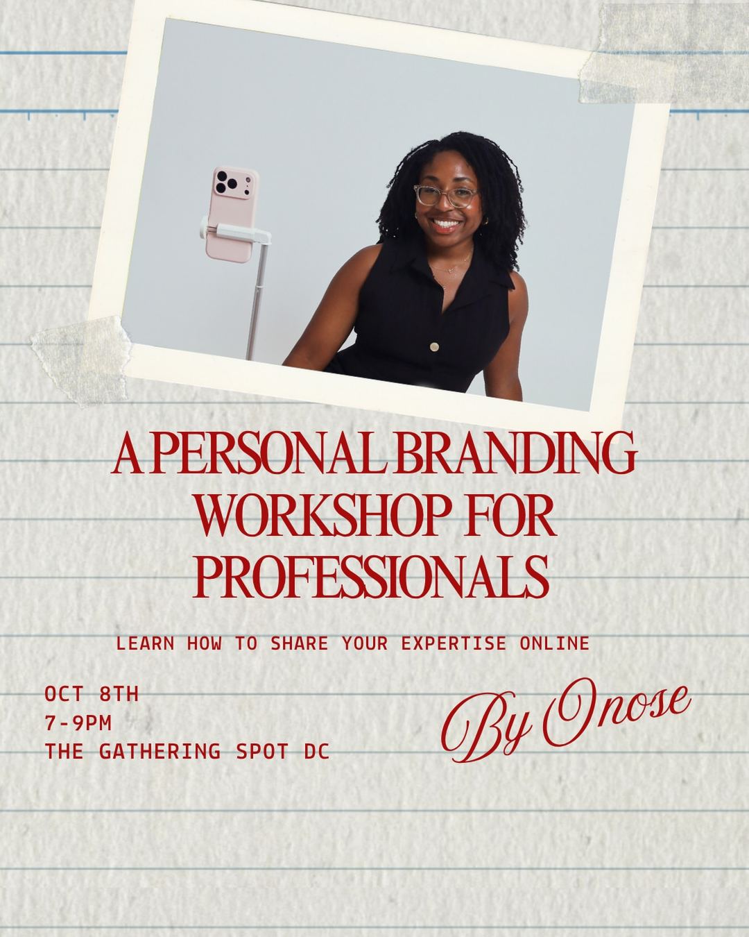 A PERSONAL BRANDING WORKSHOP FOR PROFESSIONALS