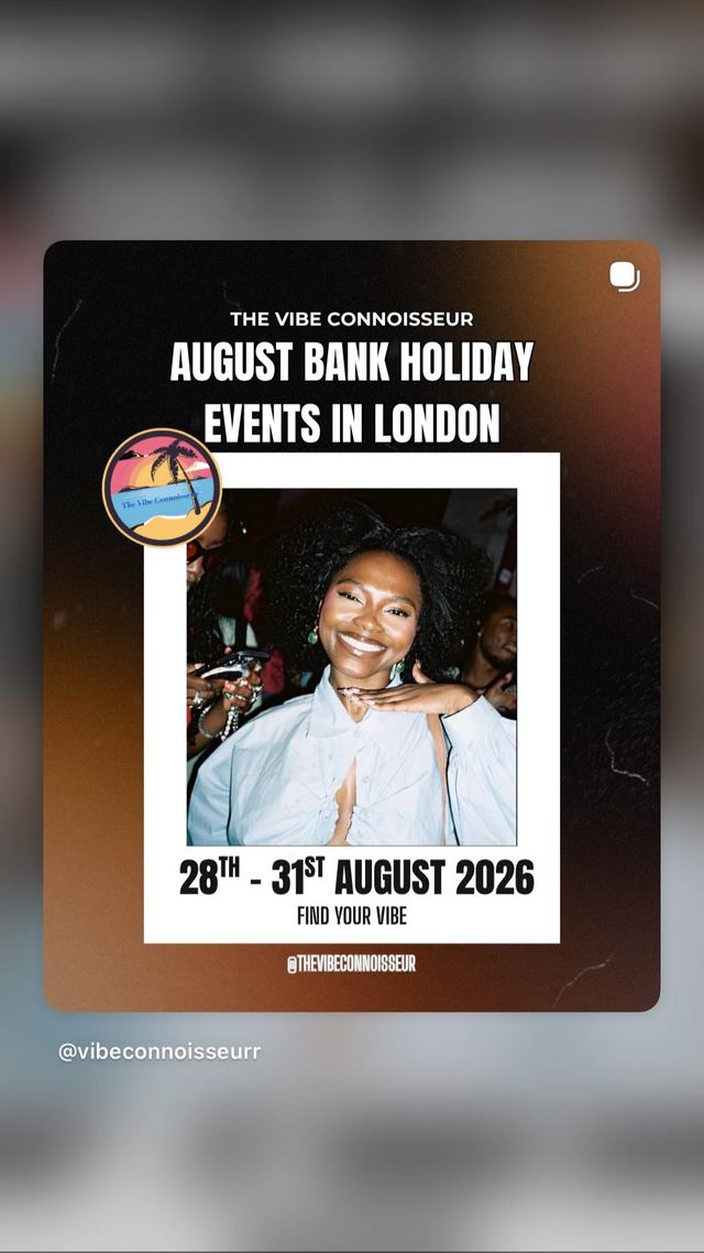 August Bank Holiday Events in London, Fri, Aug 28 – Mon, Aug 31