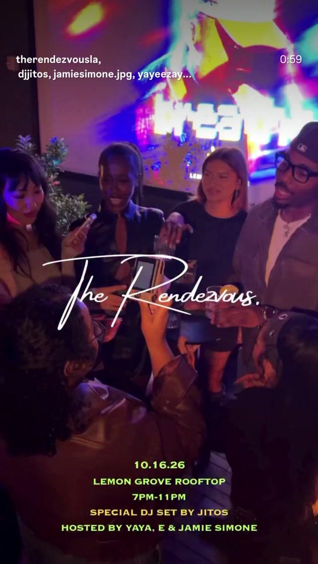 The Rendezvous., Fri, Oct 16, Lemon Grove Rooftop