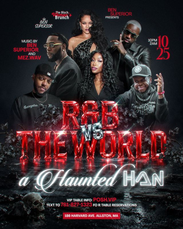 R&B VS THE WORLD a Haunted HAN, Sun, Oct 25, Han
