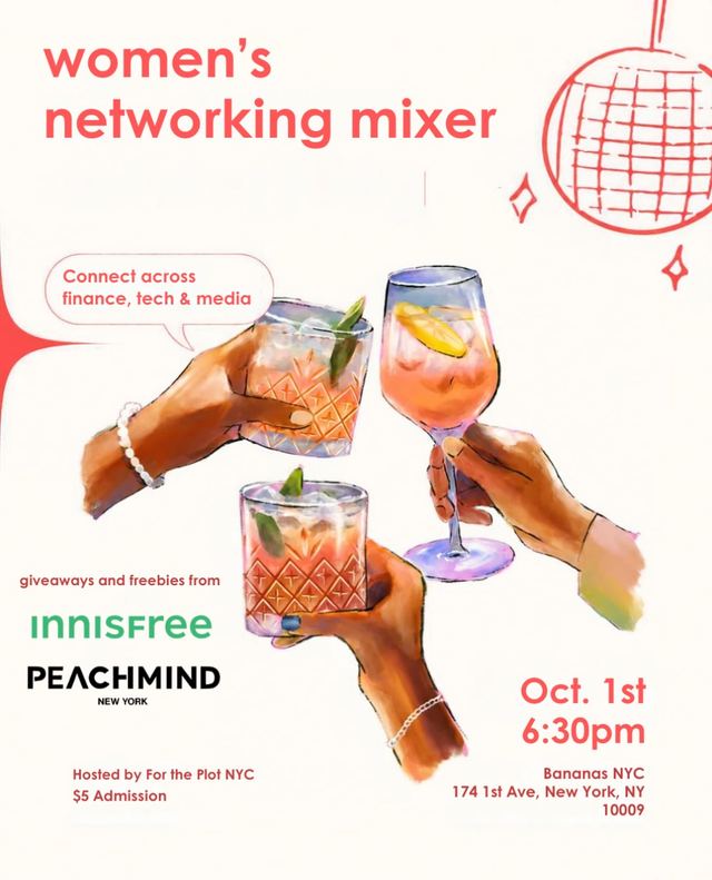 Women's Networking Mixer, Thu, Oct 1, Bananas, East Village