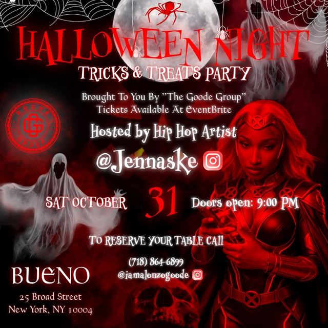 Halloween Night Tricks & Treats Party, Sat, Oct 31, Bueno, Financial District