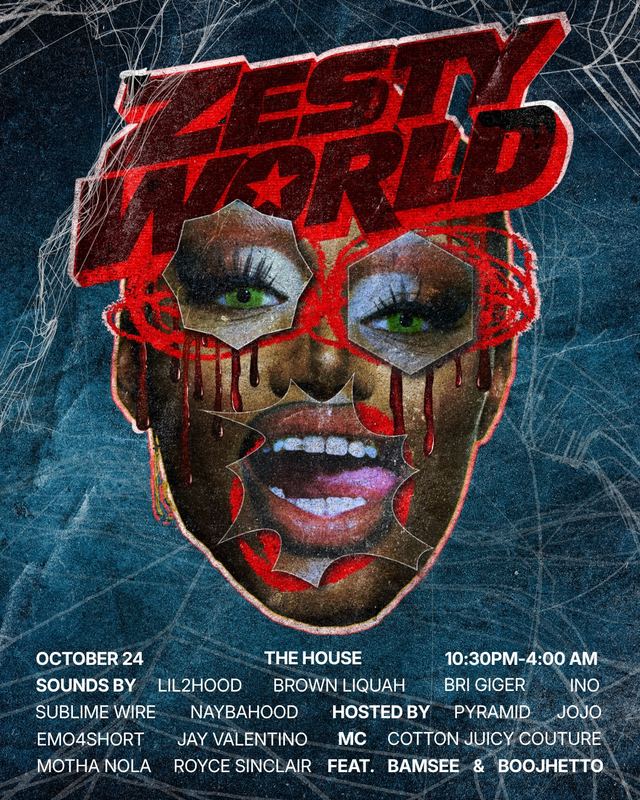 Zesty World, Sat, Oct 24, The House, Manhattan