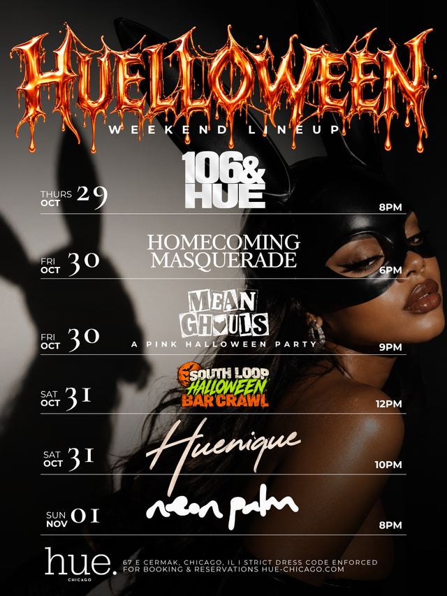 106 & HUE, Thu, Oct 29, hue.