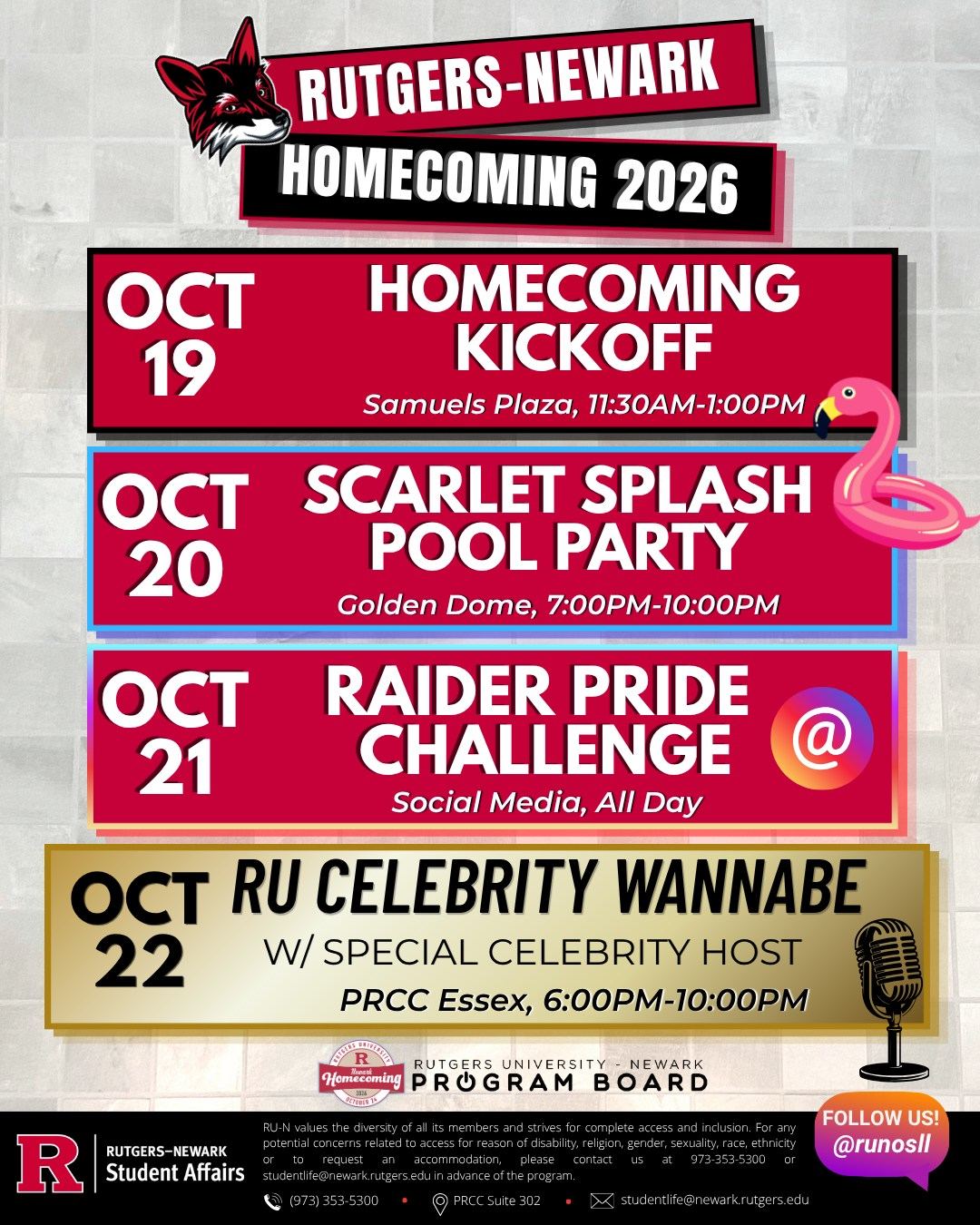 SCARLET SPLASH POOL PARTY
