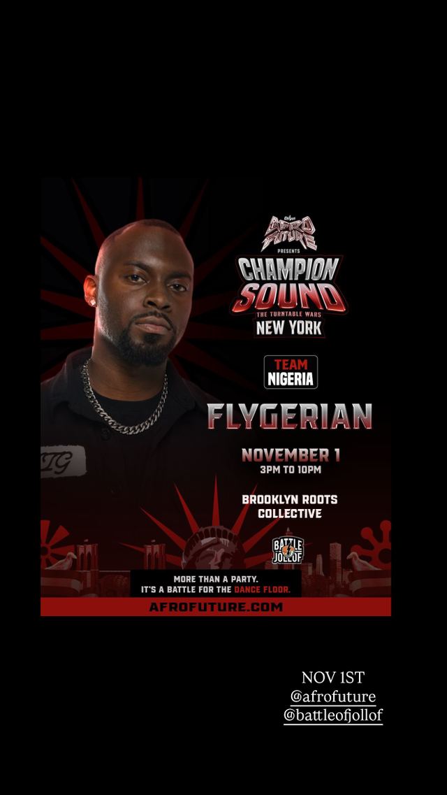 Champion Sound: The Turntable Wars New York - Flygerian, Sun, Nov 1, BROOKLYN ROOTS COLLECTIVE, Brooklyn