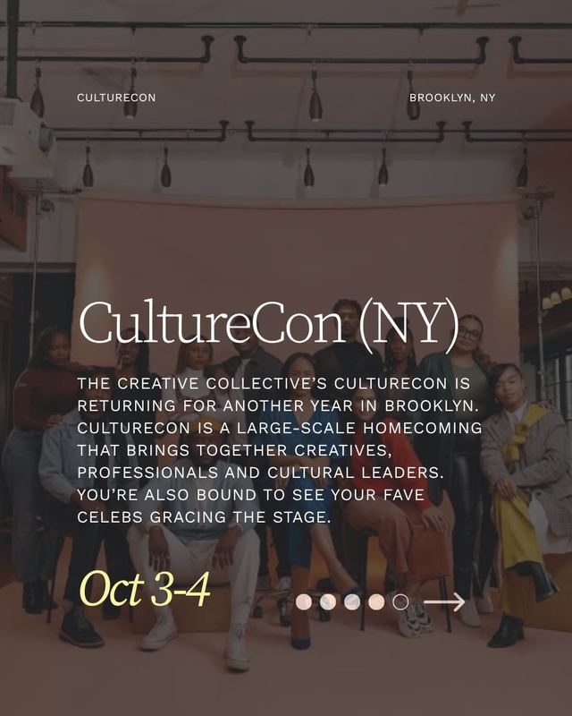 CultureCon (NY), Sat, Oct 3