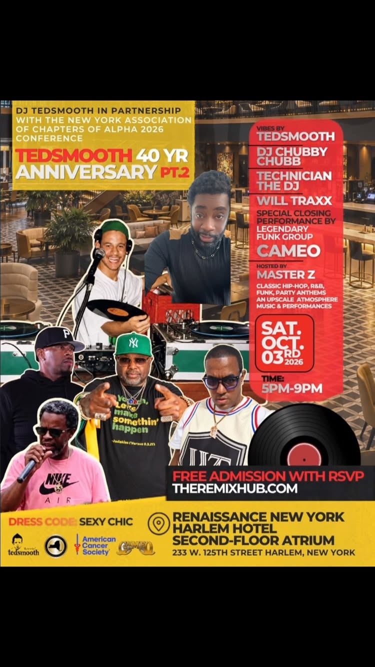 TedSmooth's 40 Yr Anniversary Pt.2 — flyer 2