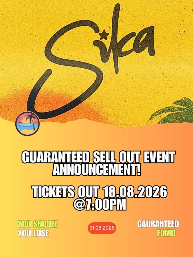 Sika Bank Holiday, Mon, Aug 31, LDN East