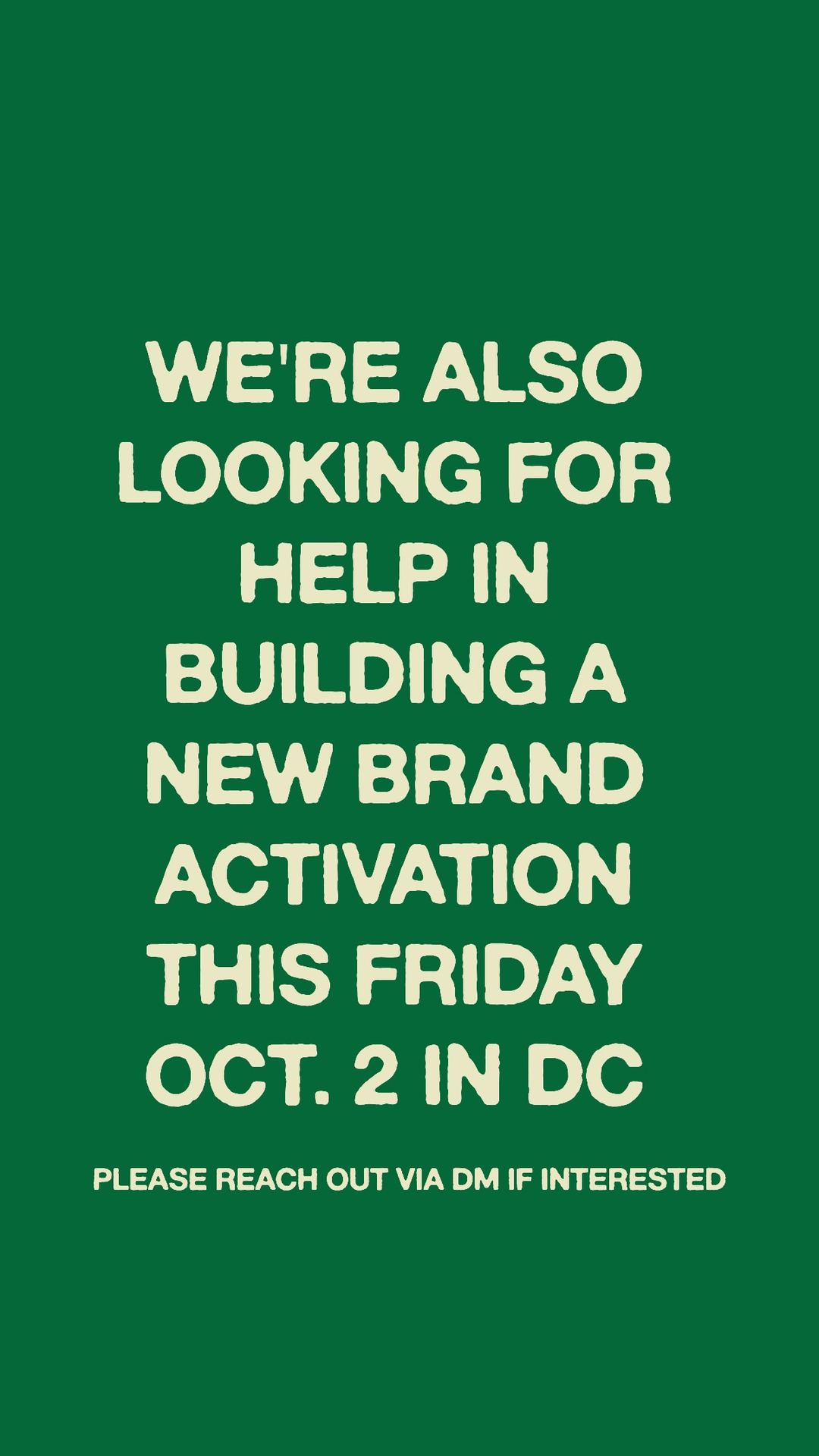 New Brand Activation
